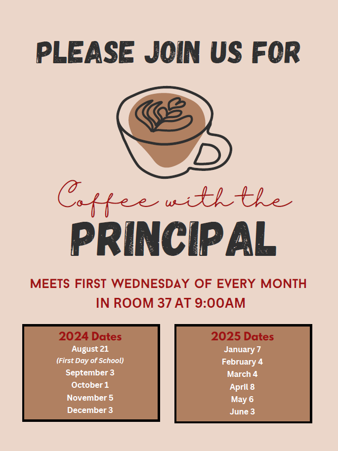 Principal's Coffee 2024 - 2025